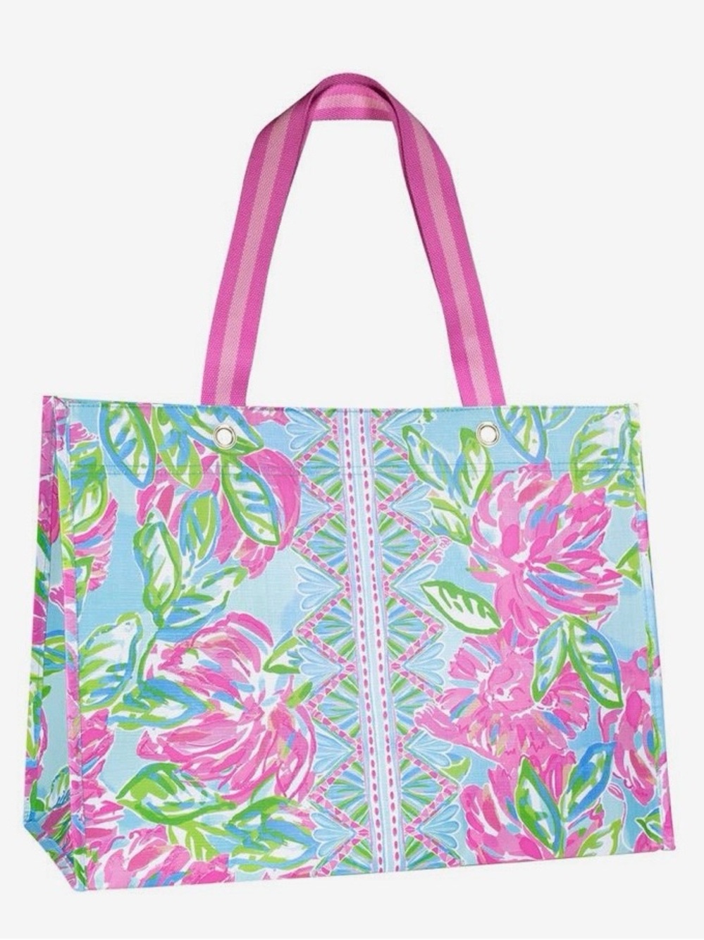 Lilly Pulitzer XL Market Shopper Totally Blossom